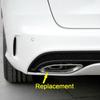 Наружная крышка глушителя выхлопной трубы автомобиля, левая/правая крышка выхлопной трубы, отделка, простая установка, подходит для W205
