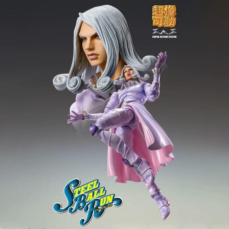 15 см JoJo's Bizarre Adventure Фанни Валентайн Супер Экшн Статуя Steel Ball Run Арткулированная Фигурка Аниме Модель Игрушка Подарки