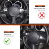 Рамка кнопки рулевого колеса из мягкого углеродного волокна для Nissan Juke 2011-