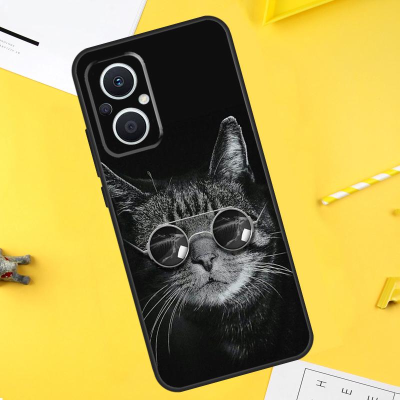 Милые котики в комплекте Чехол для OPPO Reno 14 13 12 11 10 Pro 8T 11F 12F 13F 14F 7 8 Lite OPPO Find X9 X8 X6 X5 Pro