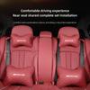 AABCC1 Nappa Leather Car Headrest Neck Pillow Waist Cushion Tire Valve Cap For Mercedes Benz AMG GLE GLS CLA CLE GLC CLS GLA W223 W213