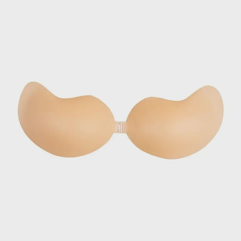 Summer Ultra-Thin Silicone Breast Stickers: Invisible, Lifted, Anti-Sagging Support for Women's Wedding Dresses and Sexy Wear.