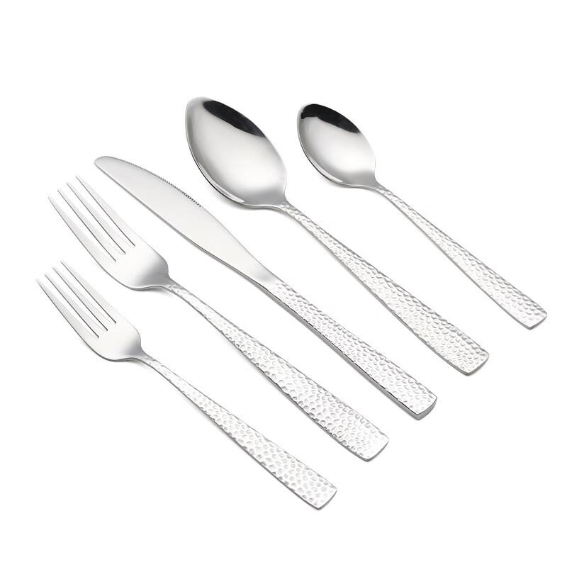 Набор обеденных вилок Ru Han из чеканной нержавеющей стали (5 шт)