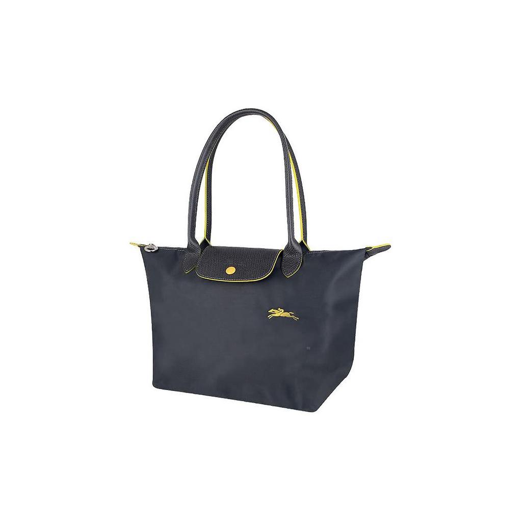 Longchamp Le Pliage Club 28 Large Capacity Canvas Shopping Bag Women bags Metallic-Gray 2605619300