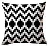 Polyester Colorful Geometric Pillow Case Combination Home Sofa Cushion Pillow Case
