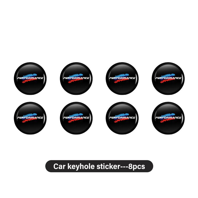 Для BMW Стайлинг автомобиля Замок Замочная скважина Наклейки против блокировки Украшение Аксессуар G30 G20 M3 M5 E91 E92 E93 E36 E70 X3 X4 X5 X1 E39