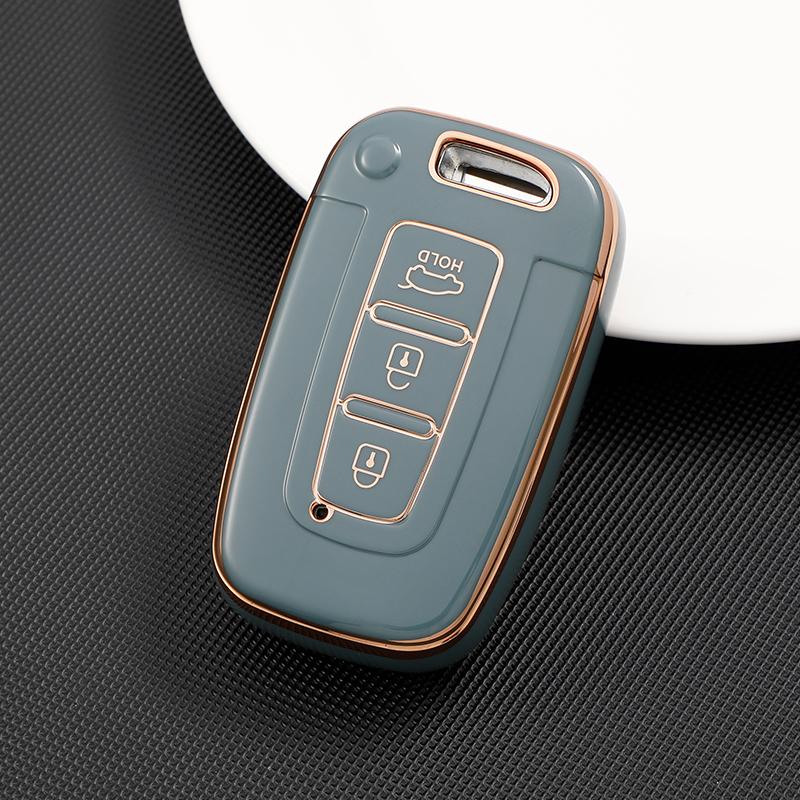 3 4 Button Smart Key Case Cover Fob For Hyundai IX35 Elantra Sonata 8 9 For Kia Sportage K5 K2 Sorento Optima Forte 2011-2016