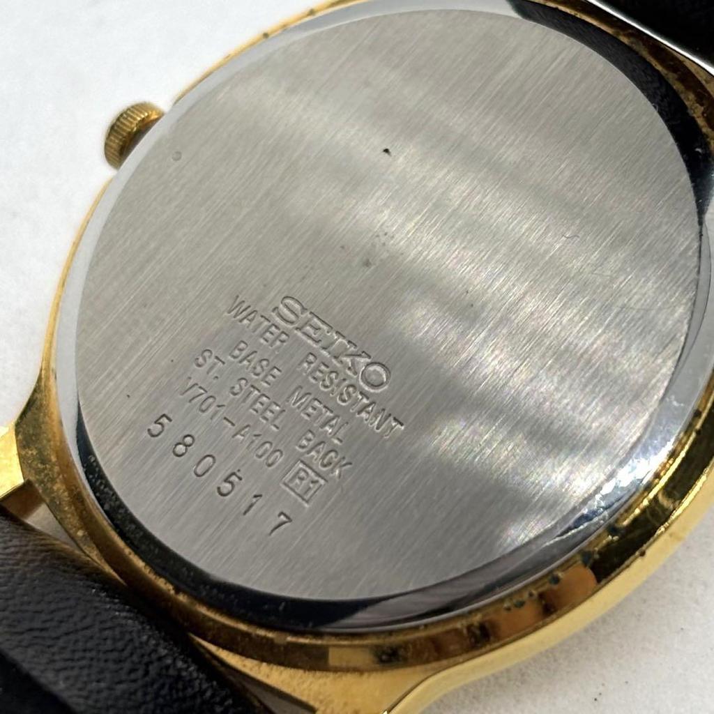 [USED] Seiko Goku Quartz Watch, Gold, Vintage, Unisex