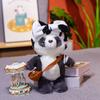 Милые плюшевые игрушки Lalafanfan Panda, милый медведь с аксессуарами, куклы, мягкая подушка с животными, подарок на день рождения для ребенка