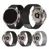 Прочный магнитный сетчатый ремешок из нержавеющей стали для Garmin Fenix 8/7/6/5/935 22/26 мм с быстросъемной застежкой, дышащей