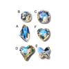 20Pcs Shaped Rhinestone Exquisite DIY Lightweight Moonlight Pointed Bottom Nail Rhinestone