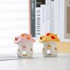 Romantic Mushroom Candle Holder Cartoon Mushroom Incense Burner  Yoga Studio