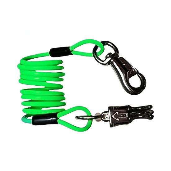 Конная банджи-веревка с регулируемым поводком для лошадей, удлинитель для поводка для улучшения результатов, амортизирующая спиральная веревка-поводок для кемпинга, трейл-райдинга, груминга