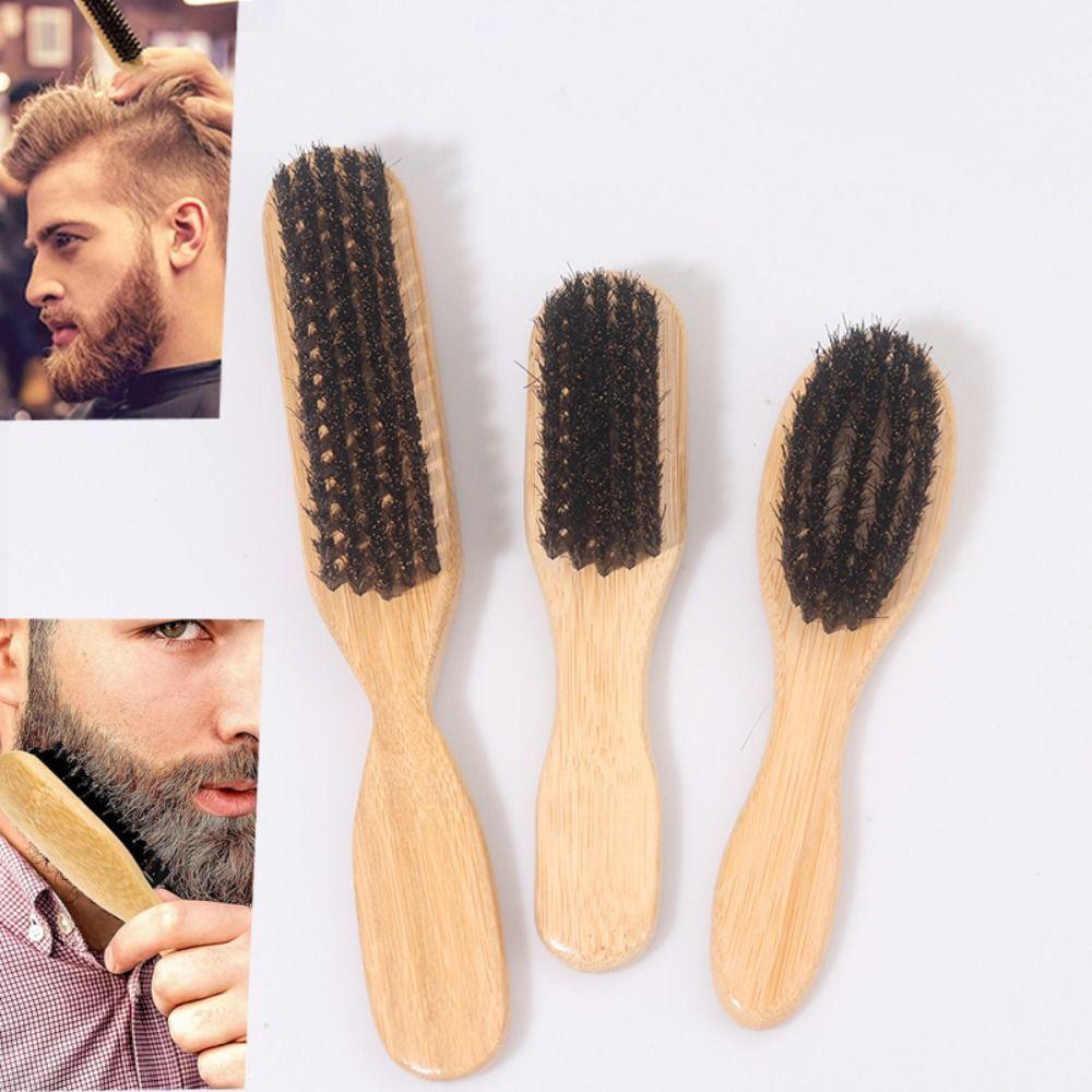 Backcombing Design Slick Back Hair Brush Smooth Finish Bun Smoothing Brush Styling Tool
