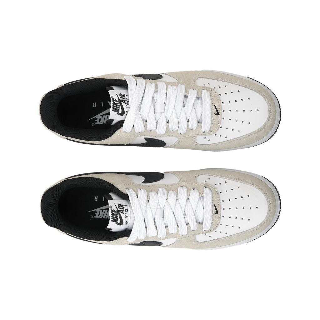 Nike Кроссовки мужские Air Force 1 07 LV8 Photon Dust Black Белые Бледно-слоновая кость IB6388-100