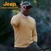 Jeep Мужской утолщенный флисовый пуловер