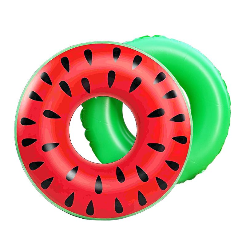 1 шт плавательный круг для вечеринки взрослых плавательные кольца мультфильм бассейн поплавки плавательный инвентарь арбуз плавательный круг лето 53/83 см