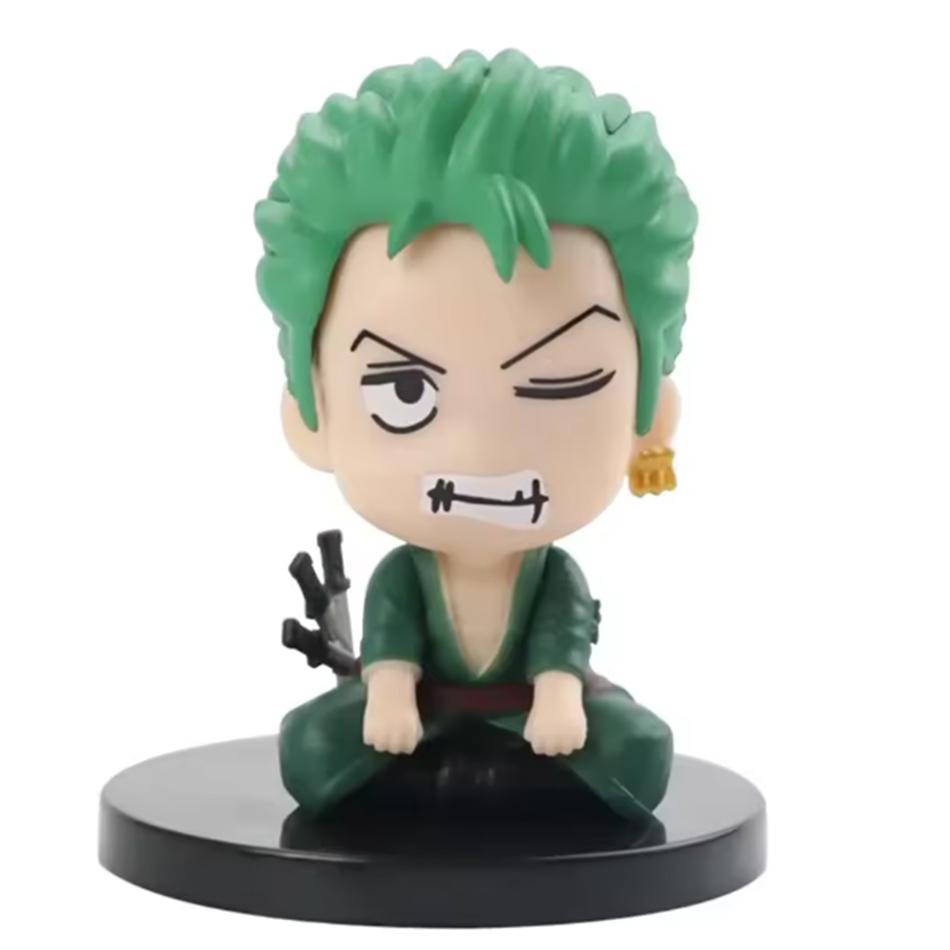 Аниме One Piece Луффи Мультяшный Персонаж ПВХ Модель Настольное Украшение Детский Фестивальный Подарок Милый День Рождения Аниме Периферия