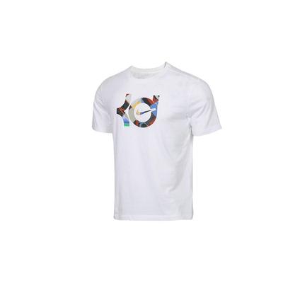 Nike Мужская баскетбольная футболка с принтом Dri-Fit Kd, белая BQ3606-101