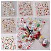 Cartoon Christmas Nail Decals Santa Claus Xmas Nail Decorations Christmas Nail Stickers  Winter