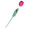 Artificial Flowers Tulips Bouquet Party Home Wedding Fake Bridal Silk Fresh-look Accessory