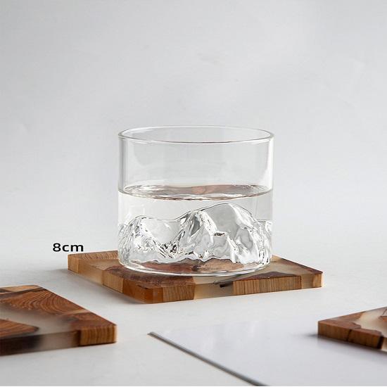 5 Piece Wooden Coasters |  Coasters Handcrafted | Solid Wood | Wooden Coasters