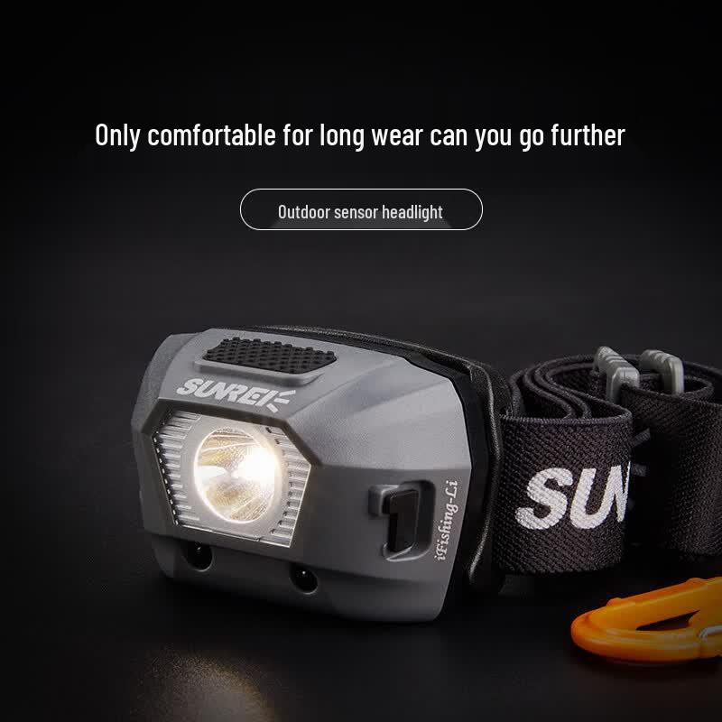 SUNREI Ai Diao Rechargeable LED Sensor Headlamp