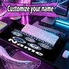 Custom Name Personalized Dallas Cowboys Pattern Mousepad, Laptop PC Desk Mat, Decorative Desk Mat for Home Keyboard Pad Gift