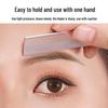 10-Pack Wavy Blade Eyebrow Razors: Disposable Trimmers for Women's Beauty Routine