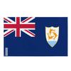 Drapeau - Anguilla - 60 X 90 Cm - Polyester - Impression Recto/verso - Œillets En Fer