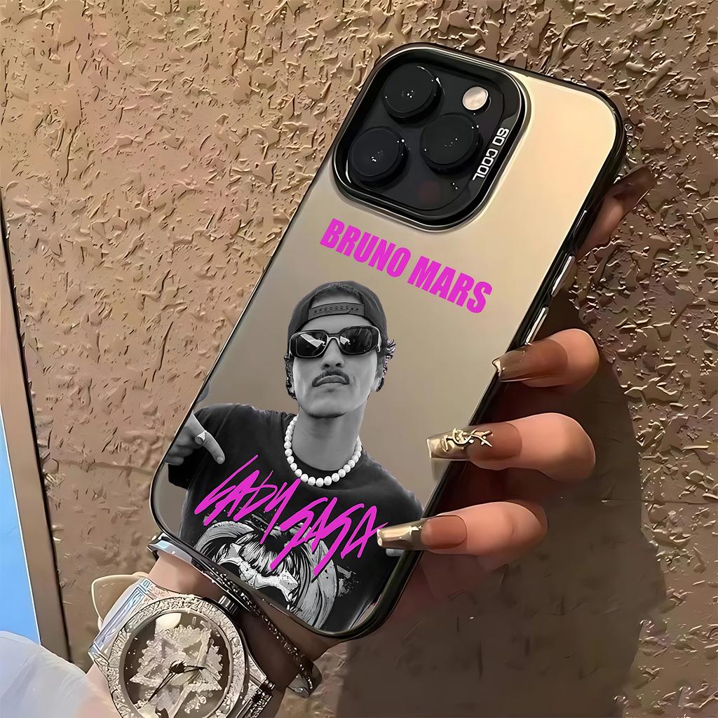 Чехол для телефона singer Brunos M-Mars для iPhone 17 16e 16 15 14 13 12 11 mini Pro Max X XR XSMAX 8 7 Air Plus Противоударный Матовый