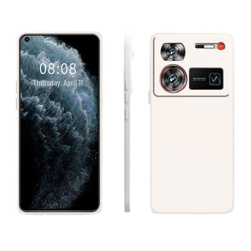 Совместимый защитный чехол Nubia Z70 Ultra Liquid Silicone Anti-Fall