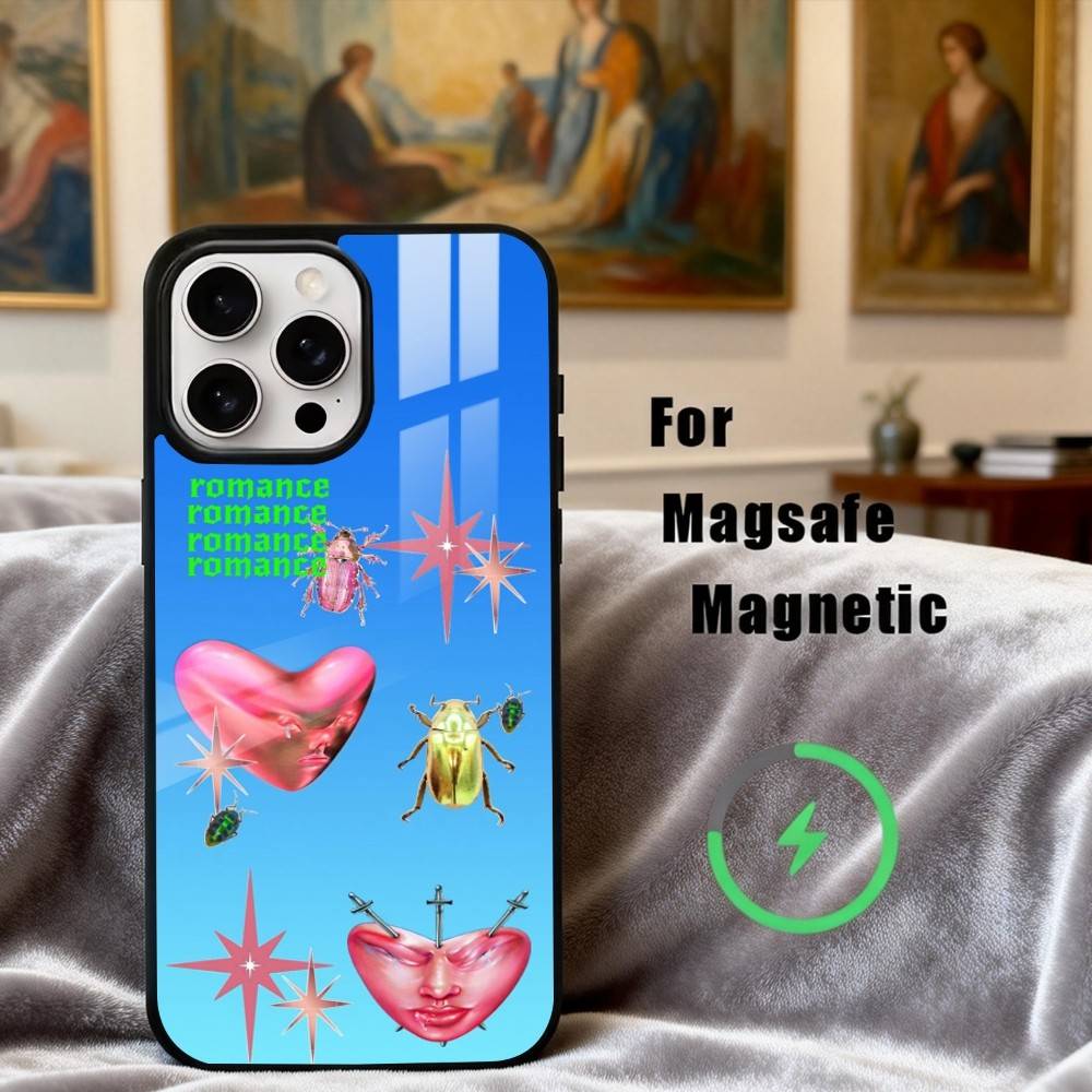 F-Fontaines D-DC R-Romance Phone Case For iPhone17,16,15,14,13,12,11 Plus,Pro Max Magnetic For Magsafe Wireless Charging