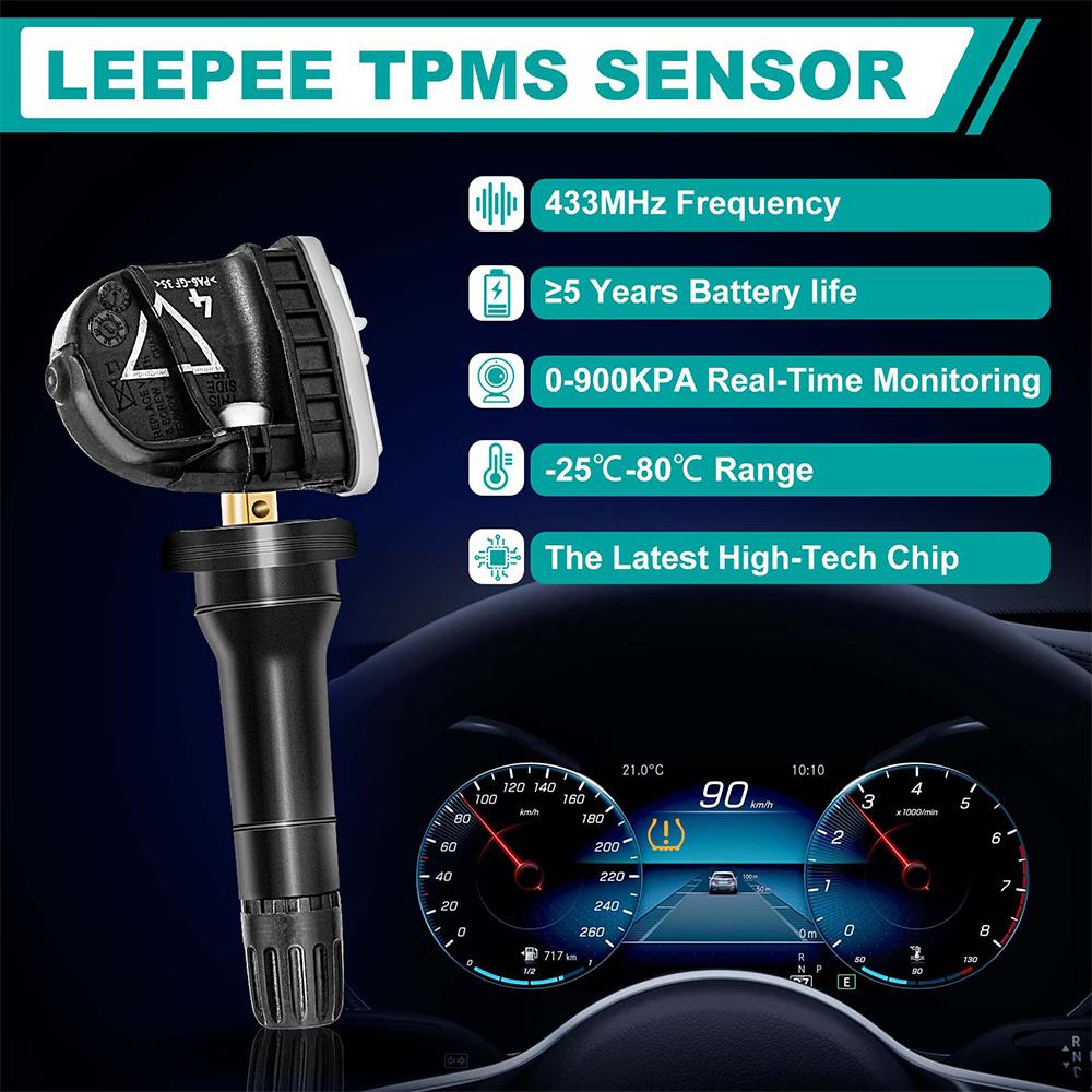 433 МГц TPMS датчики Внутренние датчики Датчики давления в шинах для Buick GMC Chevrolet Holden LEEPEE Для Cadillac Mahindra Tata