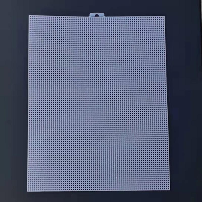 1pc Plastic Sheets 14Count Plastic Mesh Fabric Plastic Cross Stitch Canvas Eye Mesh For Embroidery DIY Handicraft Knit
