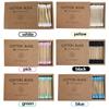 200 Pcs Double Headed Cotton Swabs Colored Makeup Removal Cotton Swab Disposable Kraft Paper Box Cotton Swab Sticks
