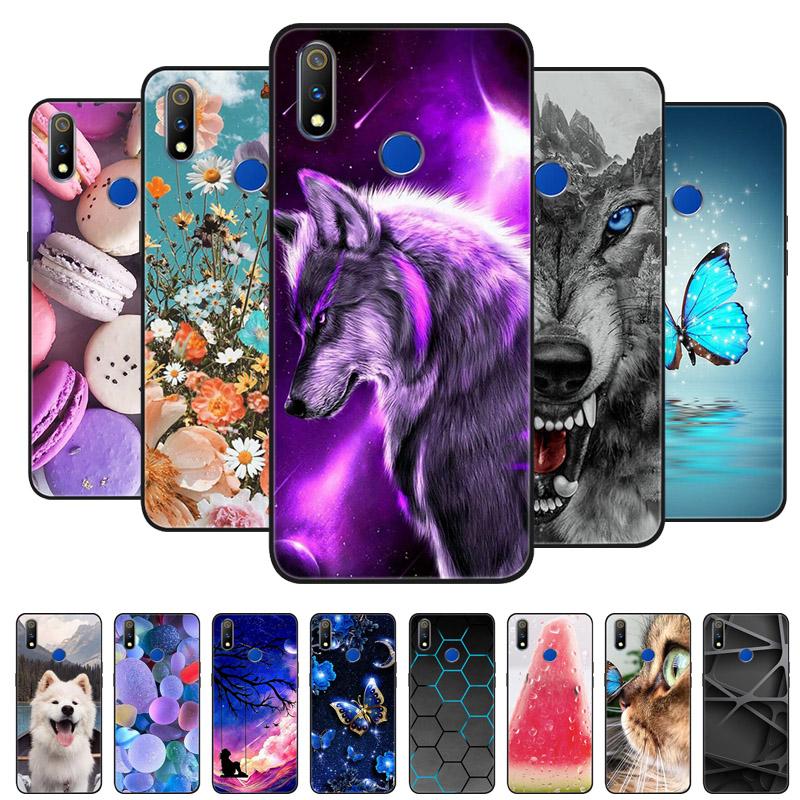 Чехол для Realme 3 Pro Мягкий силиконовый ТПУ задняя крышка Для OPPO Realme 3 Pro RMX1851 Coque Funda Realme3 RMX1825 RMX1821 противоударный