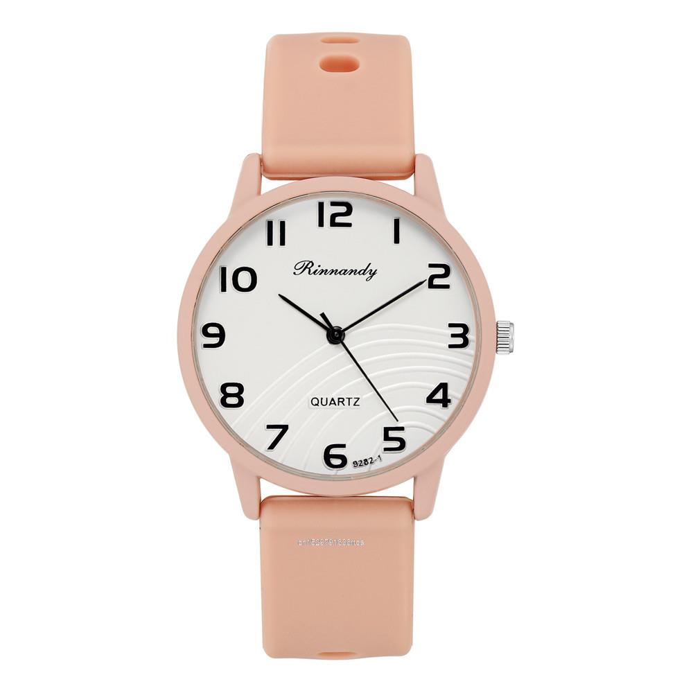 Fashion Lady Watches Leisure Grey Digital Simple Women Quartz Watch Sports Silicone Strap Ladies Clock Wristwatches