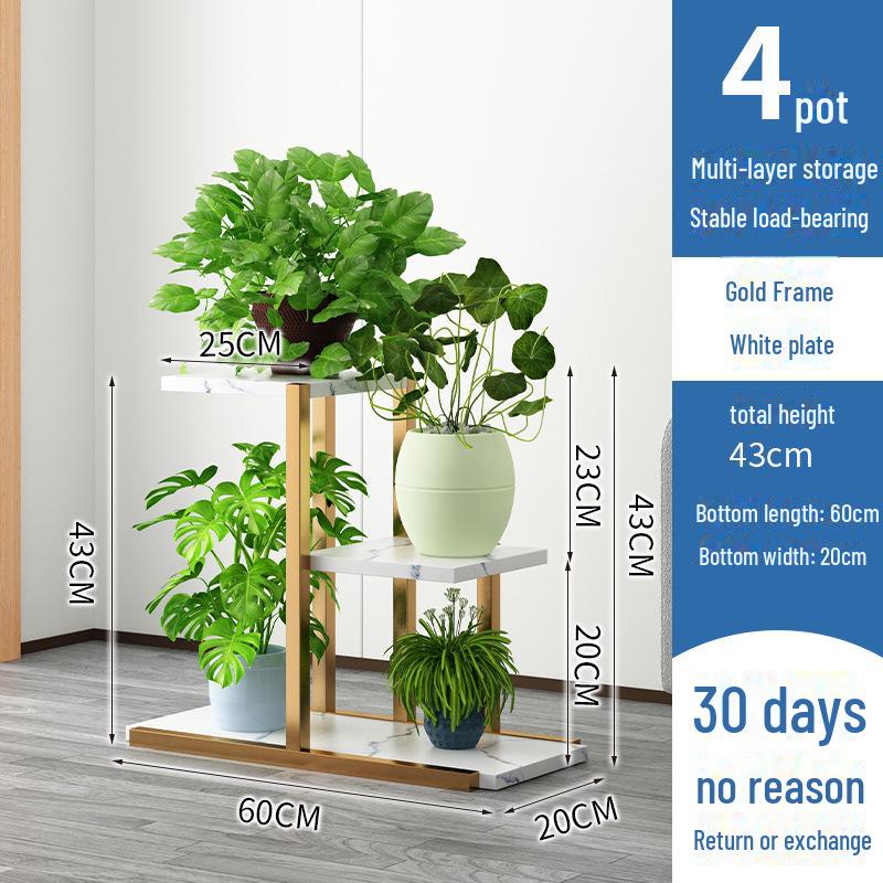 Многоуровневая подставка для комнатных растений Nordic для гостиной или балкона