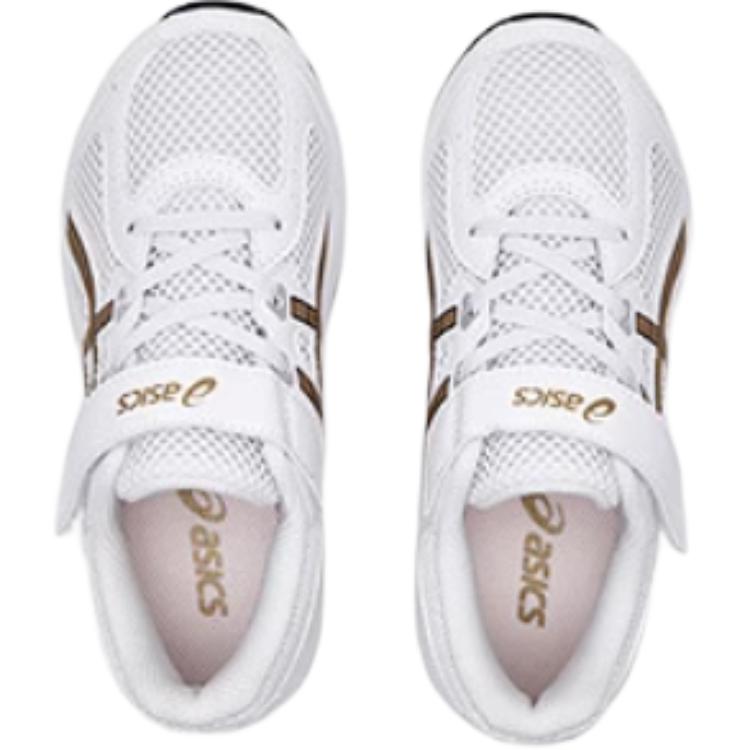 Asics Беговые Детские Легкие Дышащие Спортивные Повседневные Удобные Универсальные Низкие Кроссовки Детские кроссовки Белый 1014A377-100