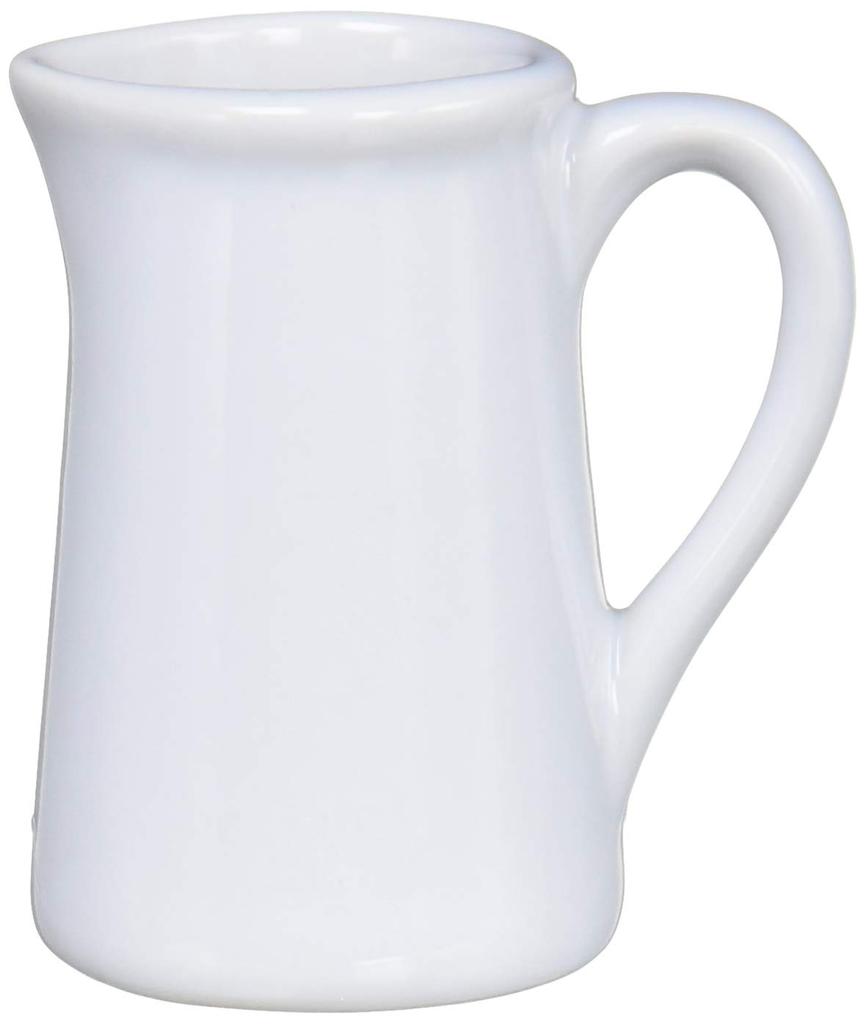 Yamashita Kogei Bianco Milk Pitcher, 3-Serve, 5.5 x 5.5 x 6 cm, 13364000