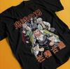 Футболка Demon Slayer Мужская Женская Иноске Хашибира Япония Аниме Лето Мальчик Весна и Осень Детская с коротким рукавом Одежда для всей семьи
