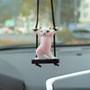 Personality Creative Swing Cat Car Pendant Cute Decoration Enchanting Cat Car Interior Decoration Decorative Supplies