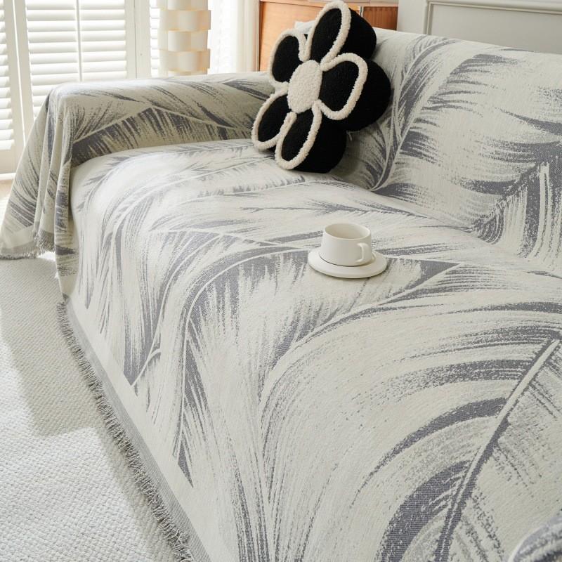 Durable Double Sided Sofa Cover Household Universal Sofa Protection Pad Anti Slip Prevent Cat Scratching Couch Cushion