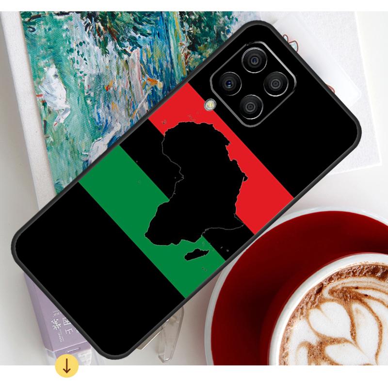 Africa Map Case For Samsung Galaxy M13 M16 M11 M21 M31 M20 M23 M54 M14 M34 M52 M32 M12 M36 M56 M15 M55