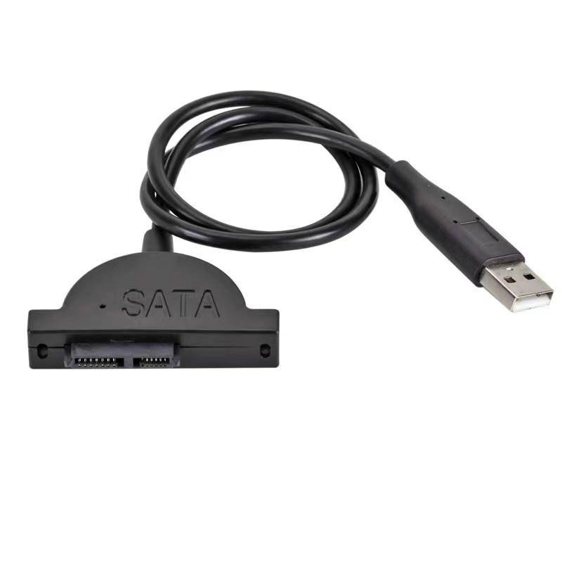 Usb 2.0 Sata Cable Optical Driver Adapter Cable Cd/Dvd-Rom Drive Cable For Pc Laptop Notebook