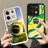 Чехол для телефона Xiaomi Redmi Note 15 14 13 Pro Plus Бразилия Бразильский флаг Оболочка 12S 11 11S 11T 5G 14S Мягкий силикон Funda