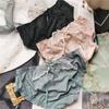 Briefs Cute Elastic Big Jacquard Dark Ice Silk Underwear Sexy Low-rise Women's Panties