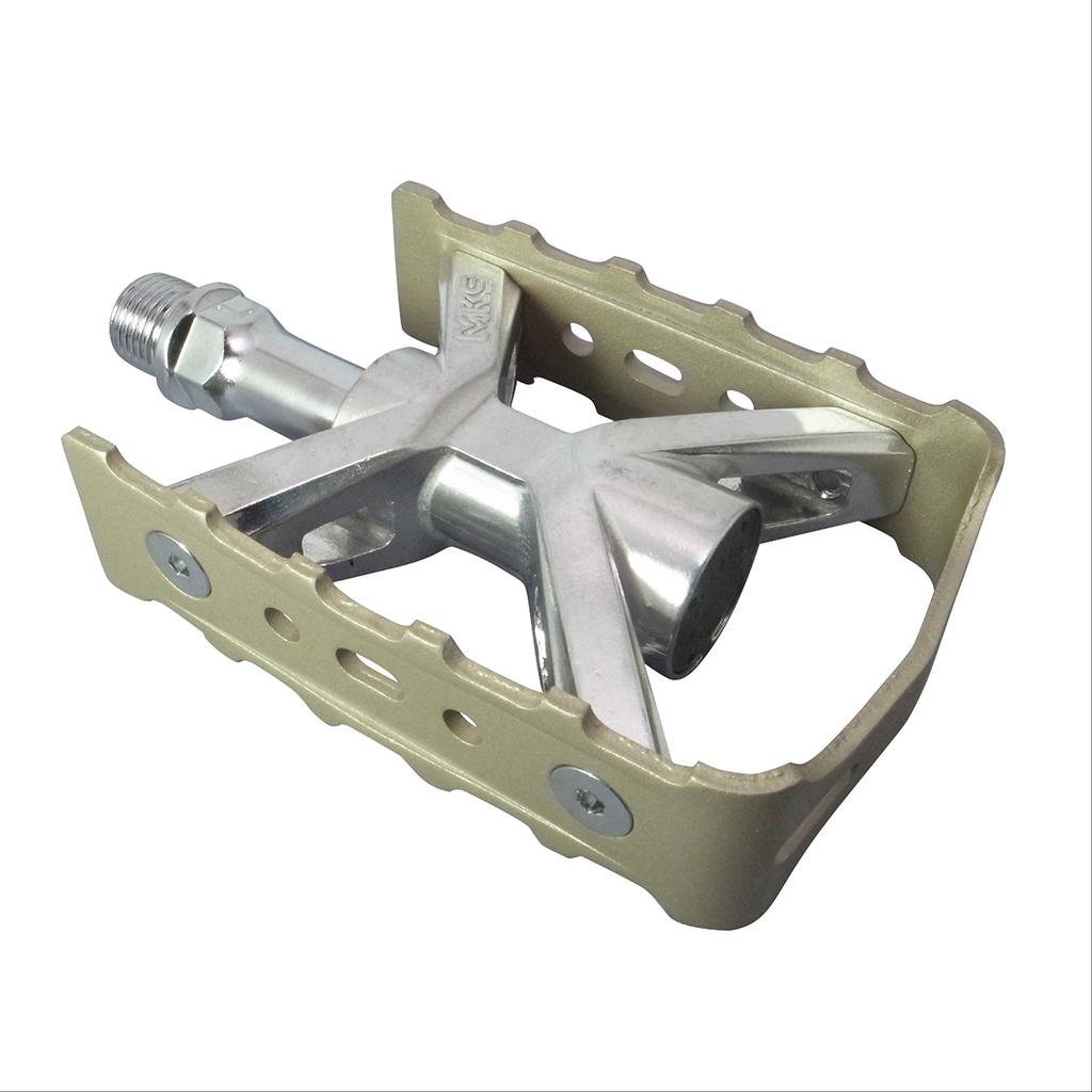 Велосипедные педали Mikashima ESPRIT, цвет титан (МКС)