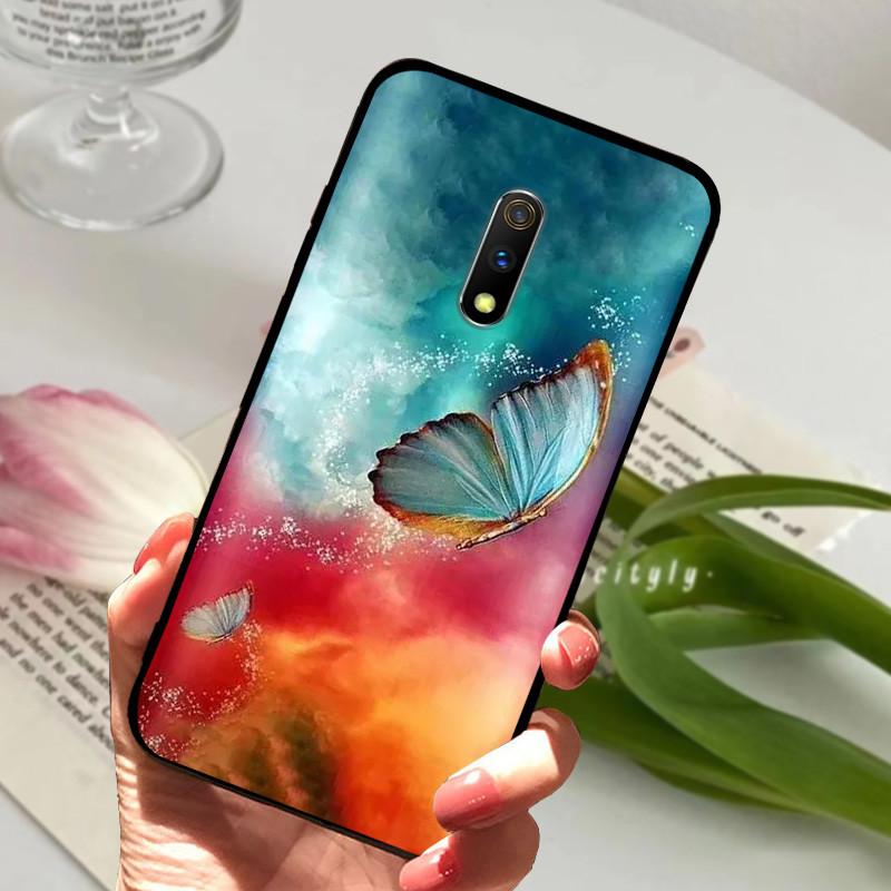 Чехол для Realme X Case X 2 XT с рисунком животных, мягкий силикон, Funda для Realme XT X2 Pro X 2, чехол для телефона RealmeX Realmex2, черный Coque